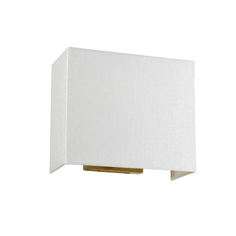 Designer's Lightbox LED Wandlamp Riley | 1X E27 Max 60W | Aged Brass