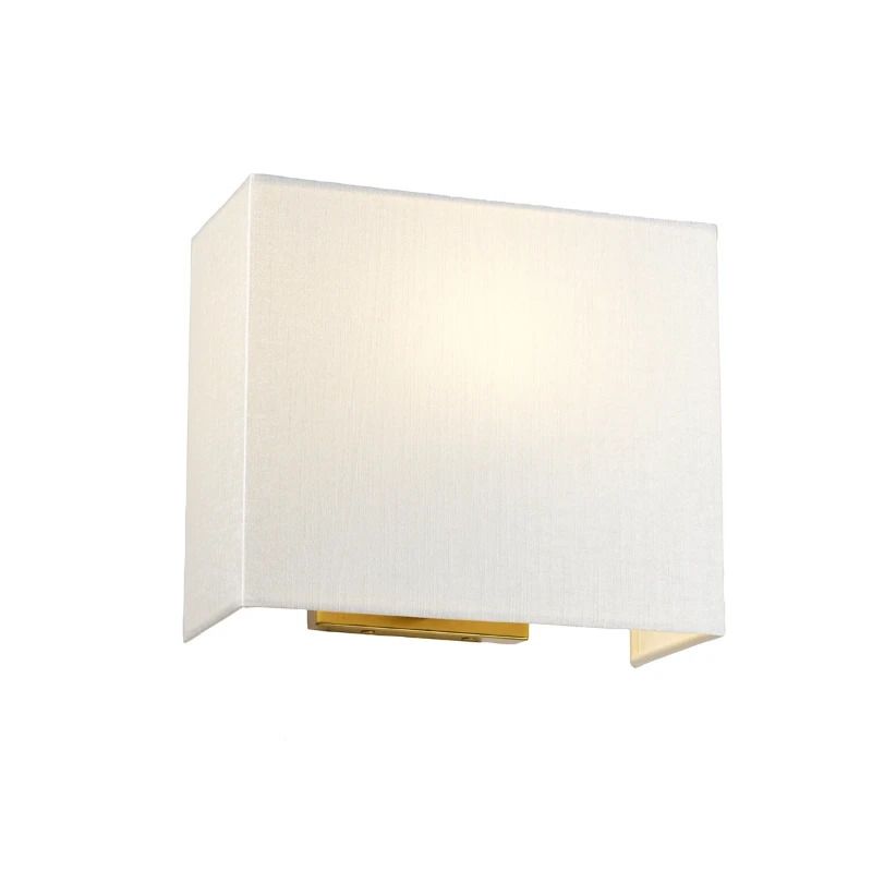 Designer's Lightbox LED Wandlamp Riley | 1X E27 Max 60W | Aged Brass