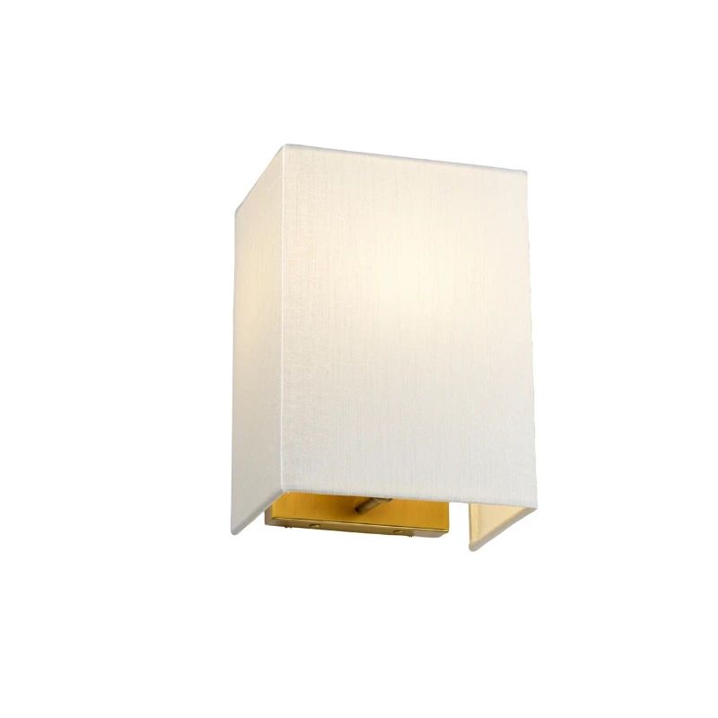 Designer's Lightbox LED Wandlamp Riley | 1X E27 Max 60W | Aged Brass