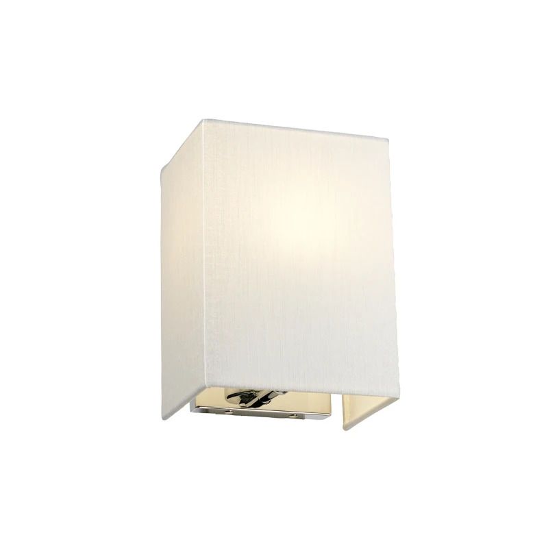 Designer's Lightbox LED Wandlamp Riley | 1X E27 Max 60W | Polished Chrome