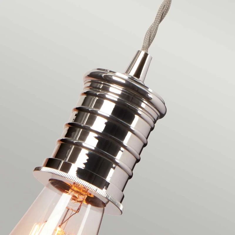 Elstead Lighting LED Wandlamp Douille | 1X E27 Max 60W | Polished Nickel