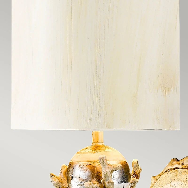 Flambeau LED Wandlamp Trellis | 1X E27 Max 60W | Putty Patina & Silver Leaf
