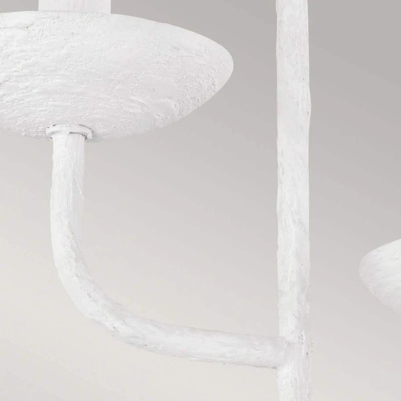 Feiss LED Wandlamp Annie | 3X E14 Max 40W | Textured Plaster White