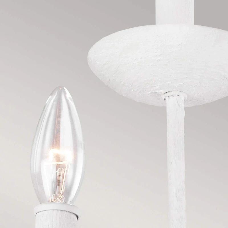 Feiss LED Wandlamp Annie | 3X E14 Max 40W | Textured Plaster White