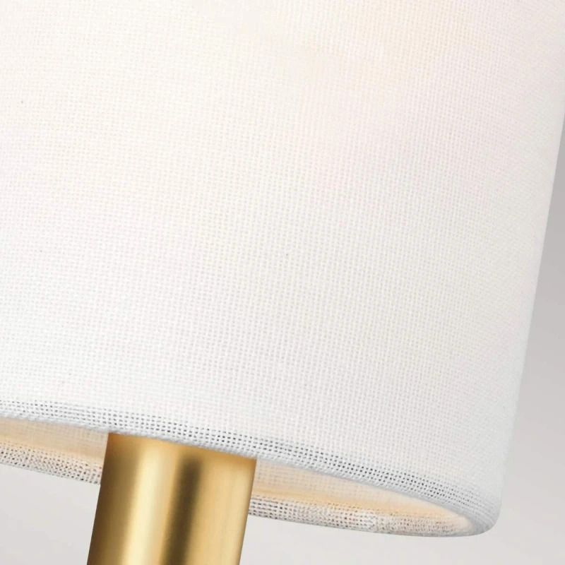 Feiss LED Wandlamp Brianna | 2X E14 Max 60W | Burnished Brass
