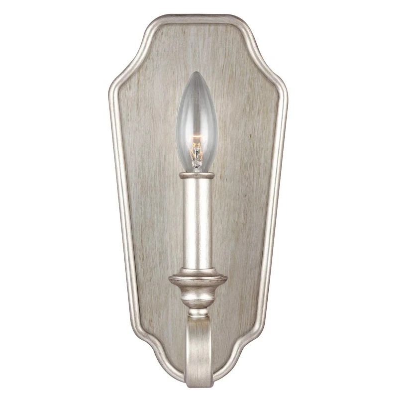 Feiss LED Wandlamp DeWitt | 1X E14 Max 60W | Sunrise Silver