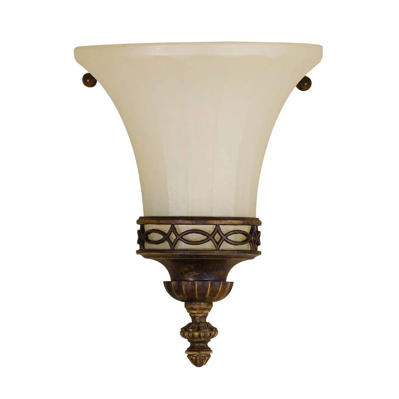 Feiss LED Wandlamp Drawing Room | 1X E14 Max 40W | Walnut