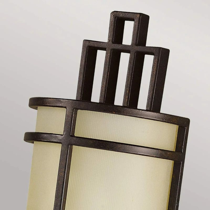 Feiss LED Wandlamp Fusion | 1X E27 Max 60W | Grecian Bronze