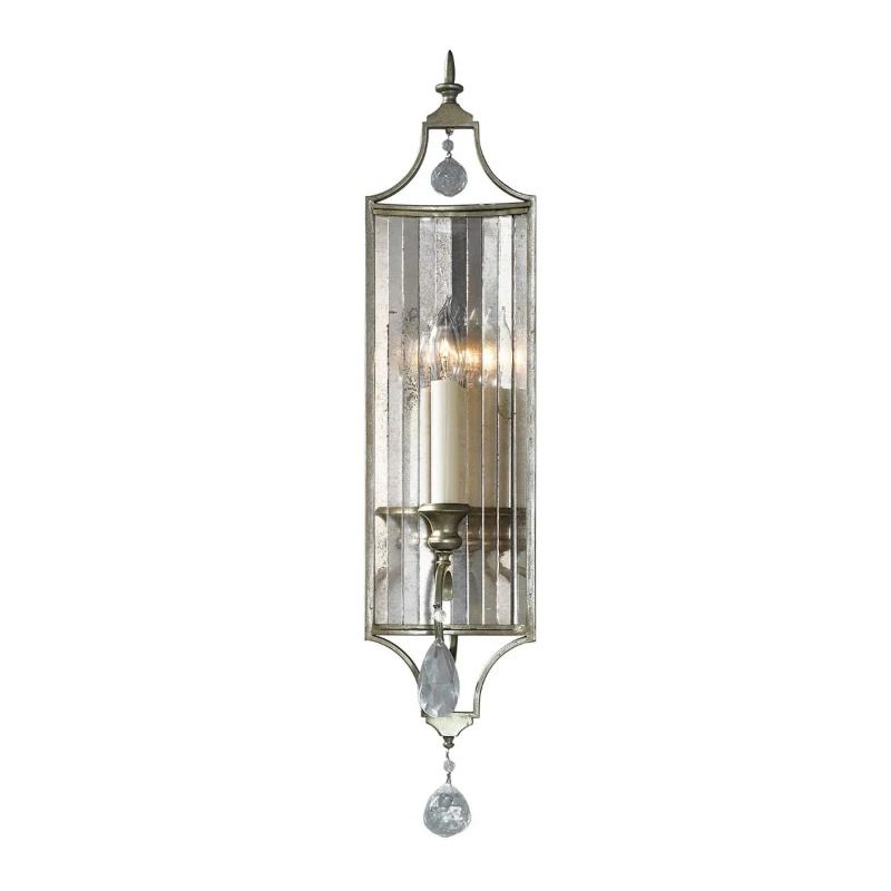 Feiss LED Wandlamp Gianna | 1X E14 Max 60W | Gilded Silver