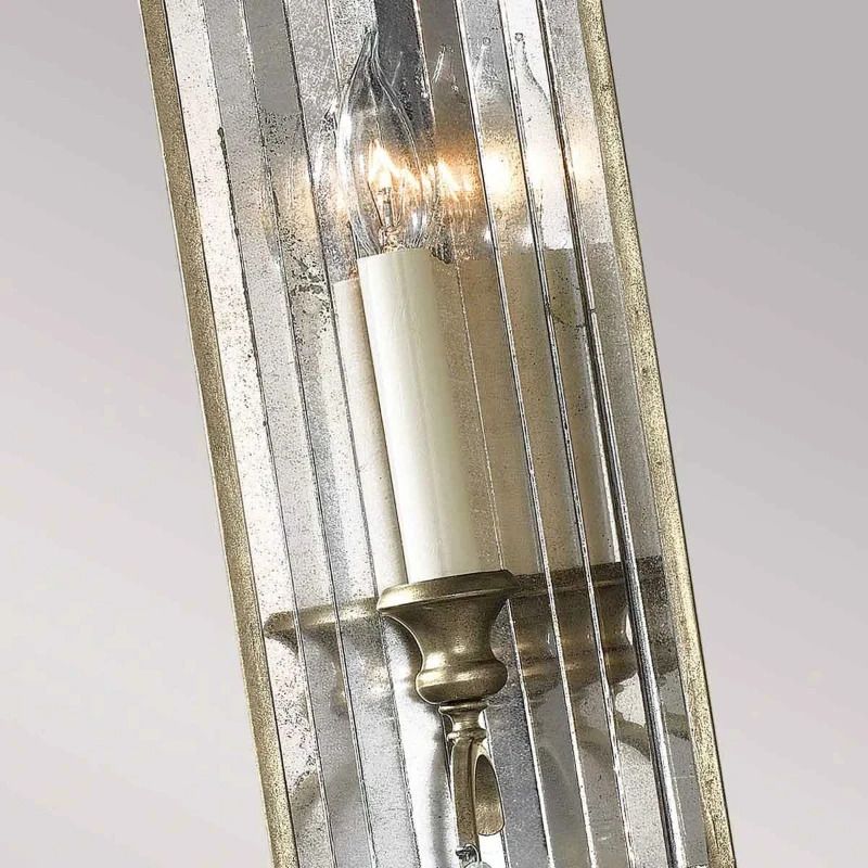 Feiss LED Wandlamp Gianna | 1X E14 Max 60W | Gilded Silver