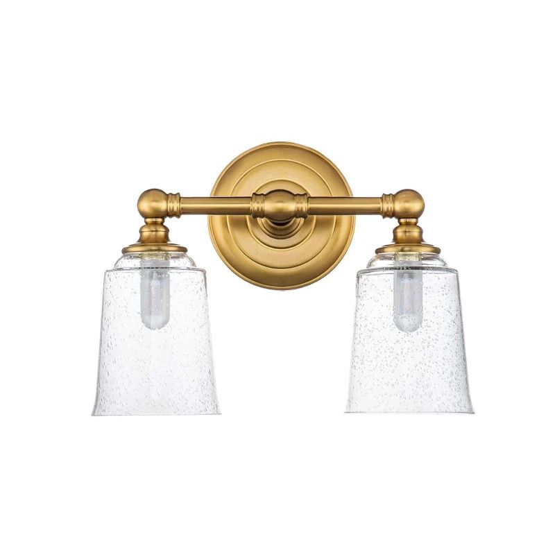 Feiss LED Badkamerarmatuur Huguenot Lake | 3W 3000K 300Lm 830 | IP44 | Dimbaar | Burnished Brass