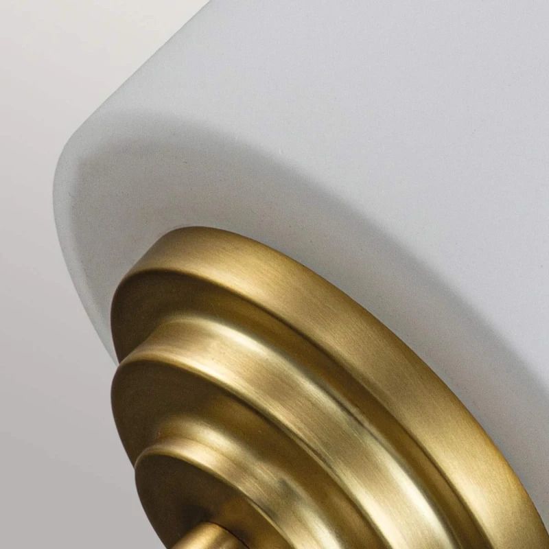 Feiss LED Badkamerarmatuur Malibu | 3W 3000K 300Lm 830 | IP44 | Dimbaar | Brushed Brass