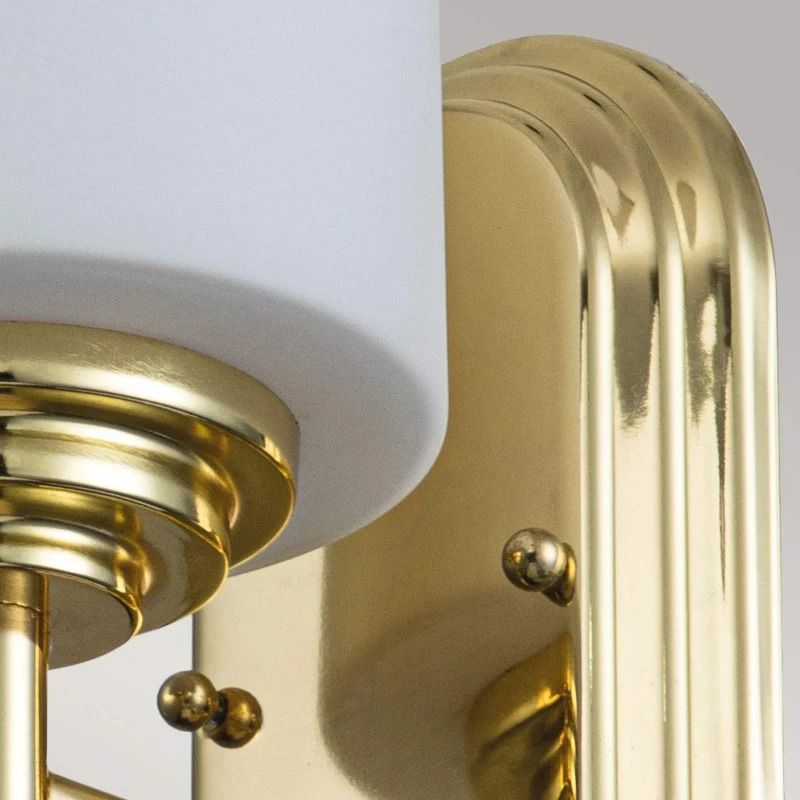 Feiss LED Badkamerarmatuur Malibu | 3W 3000K 300Lm 830 | IP44 | Dimbaar | Polished Brass