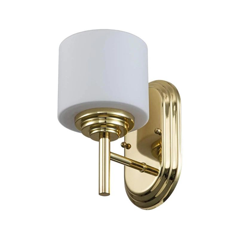 Feiss LED Badkamerarmatuur Malibu | 3W 3000K 300Lm 830 | IP44 | Dimbaar | Polished Brass