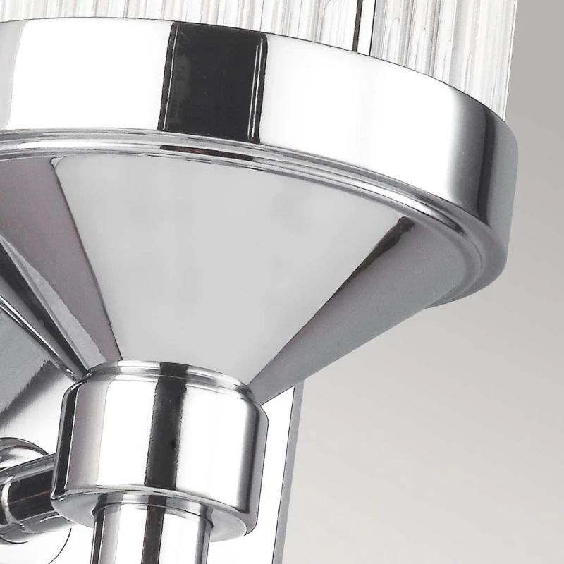 Feiss LED Wandlamp Paulson | 3W 3000K 300Lm 830 | IP44 | Dimbaar | Chrome