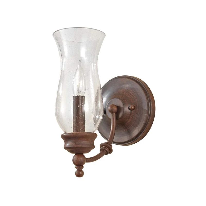 Feiss LED Wandlamp Pickering Lane | 1X E14 Max 40W | Heritage Bronze