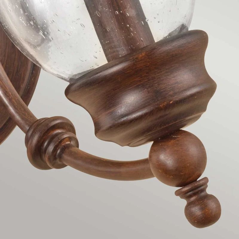 Feiss LED Wandlamp Pickering Lane | 2X E14 Max 40W | Heritage Bronze
