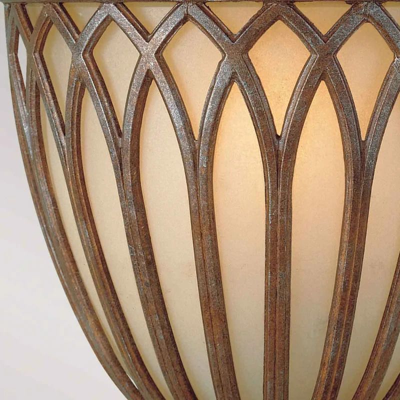 Feiss LED Wandlamp Stirling Castle | 1X E27 Max 60W | British Bronze