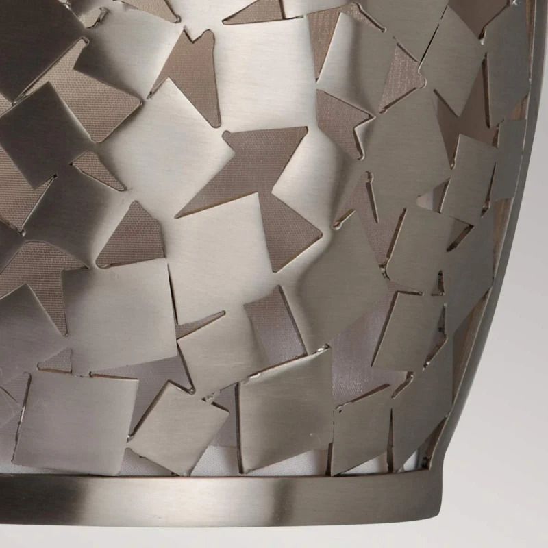 Feiss LED Wandlamp Zara | 1X E14 Max 60W | Brushed Steel