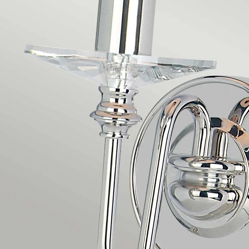 Elstead Lighting LED Wandlamp Finsbury Park | 1X E14 Max 60W | Polished Nickel