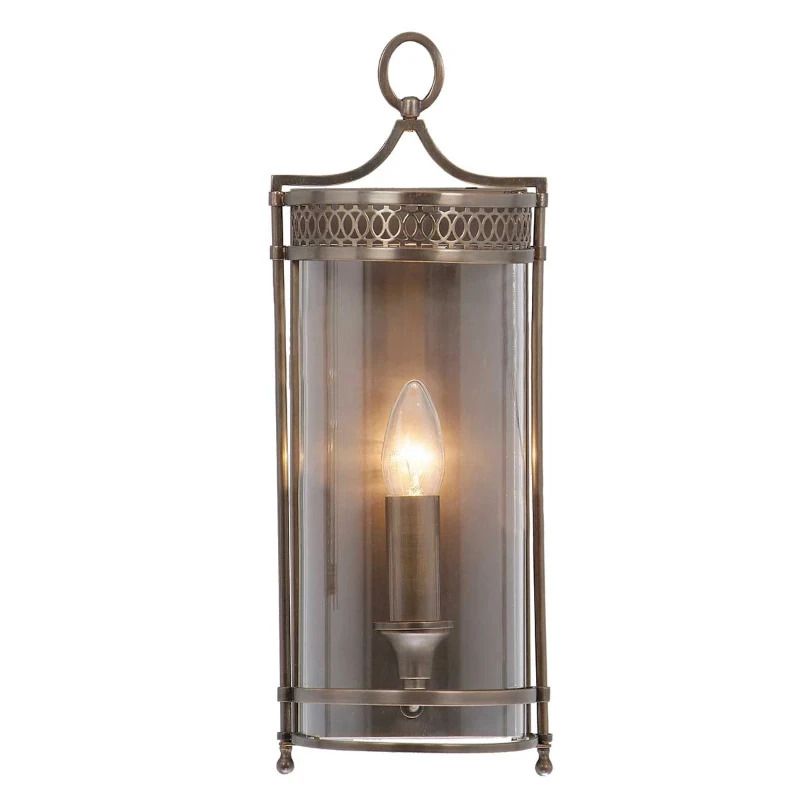Elstead Lighting LED Wandlamp Guildhall | 1X E14 Max 60W | Dark Bronze