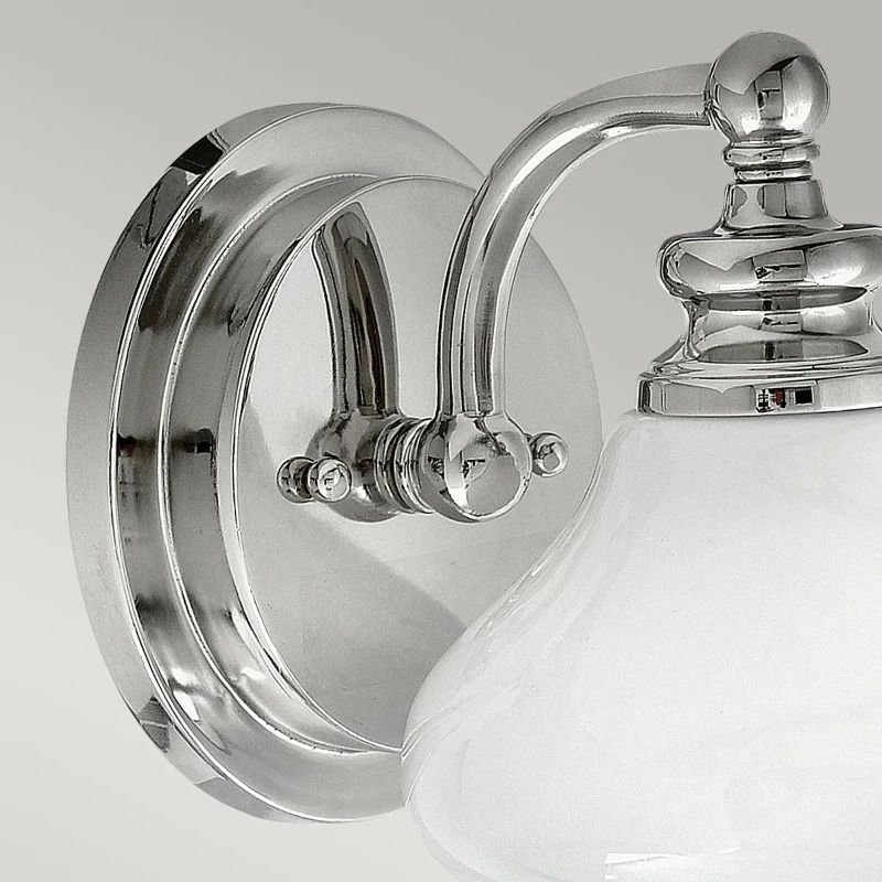Hinkley LED Badkamerarmatuur Ainsley | 3W 3000K 300Lm 830 | IP44 | Dimbaar | Polished Chrome