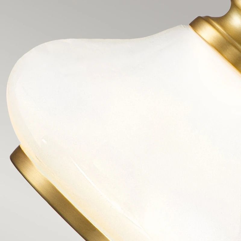 Hinkley LED Badkamerarmatuur Ainsley | 3W 3000K 300Lm 830 | IP44 | Dimbaar | Brushed Brass