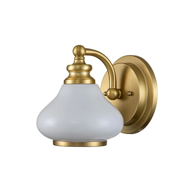 Hinkley LED Badkamerarmatuur Ainsley | 3W 3000K 300Lm 830 | IP44 | Dimbaar | Brushed Brass