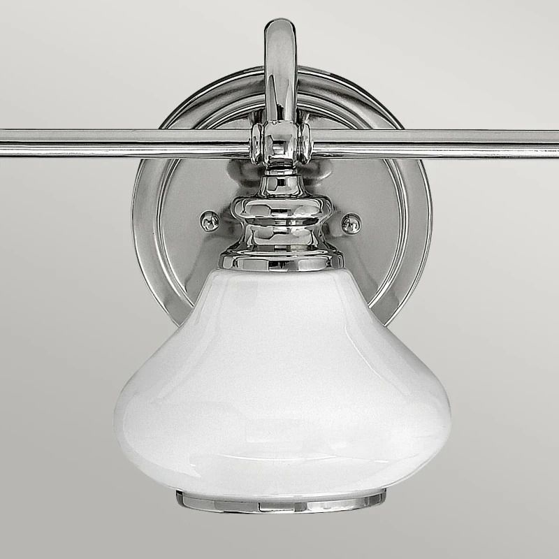 Hinkley LED Badkamerarmatuur Ainsley | 3W 3000K 300Lm 830 | IP44 | Dimbaar | Polished Chrome