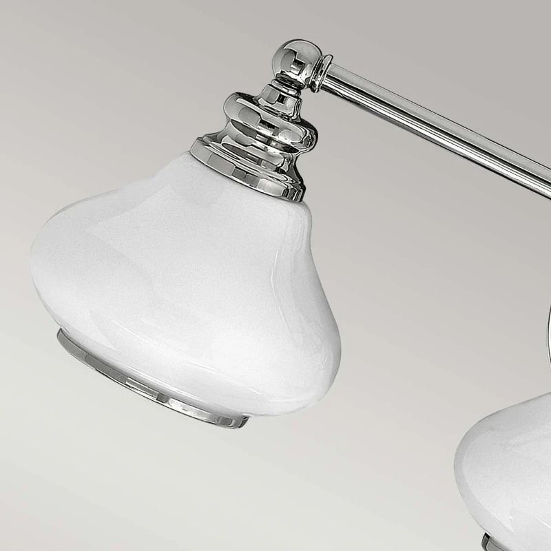 Hinkley LED Badkamerarmatuur Ainsley | 3W 3000K 300Lm 830 | IP44 | Dimbaar | Polished Chrome