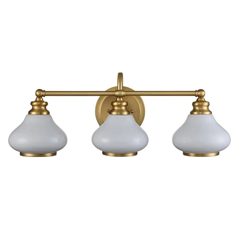 Hinkley LED Badkamerarmatuur Ainsley | 3W 3000K 300Lm 830 | IP44 | Dimbaar | Brushed Brass