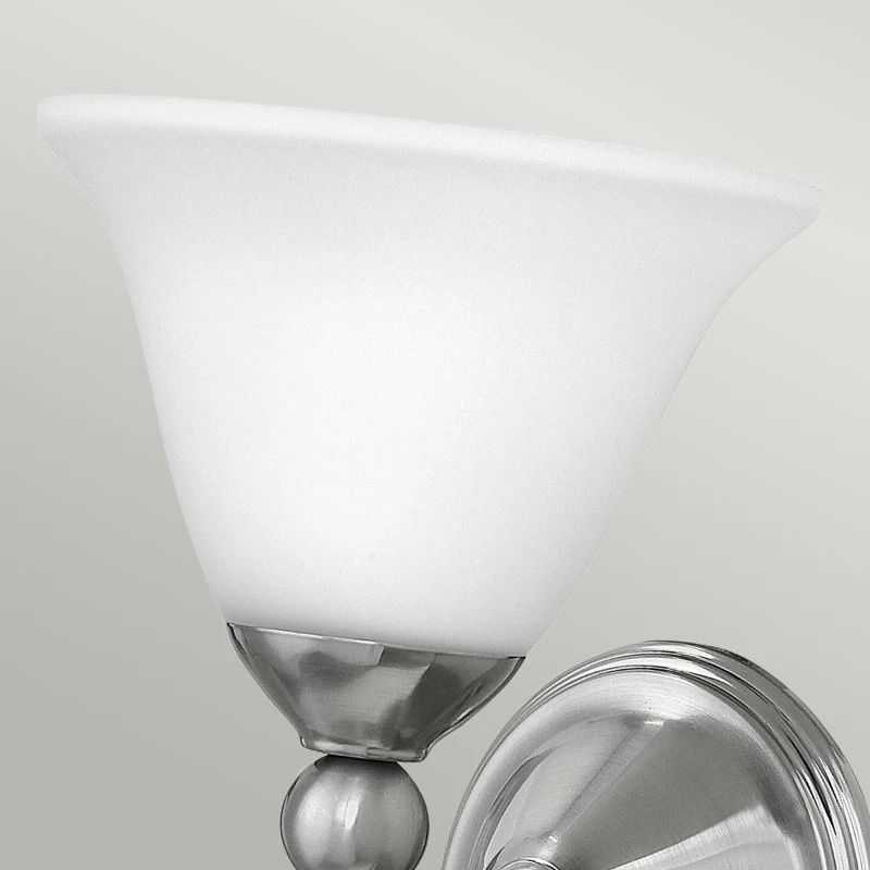 Hinkley LED Wandlamp Bolla | 1X E27 Max 60W | Brushed Nickel