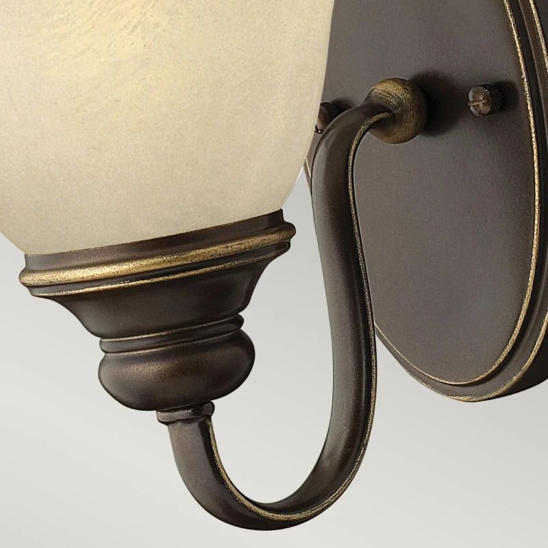 Hinkley LED Wandlamp Cello | 1X E27 Max 60W | Antique Bronze