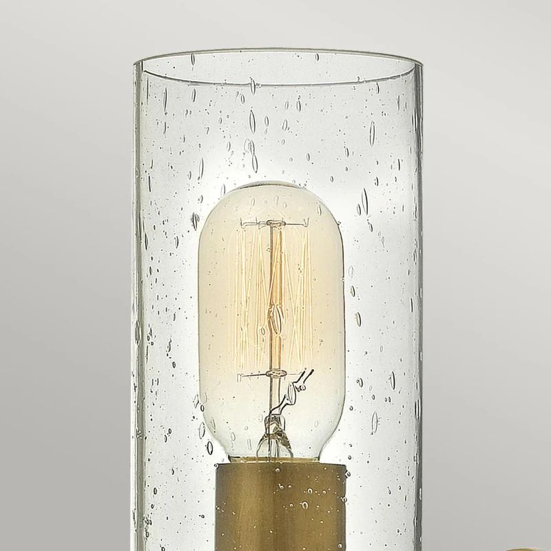 Hinkley LED Wandlamp Collier | 1X E27 Max 60W | Heritage Brass