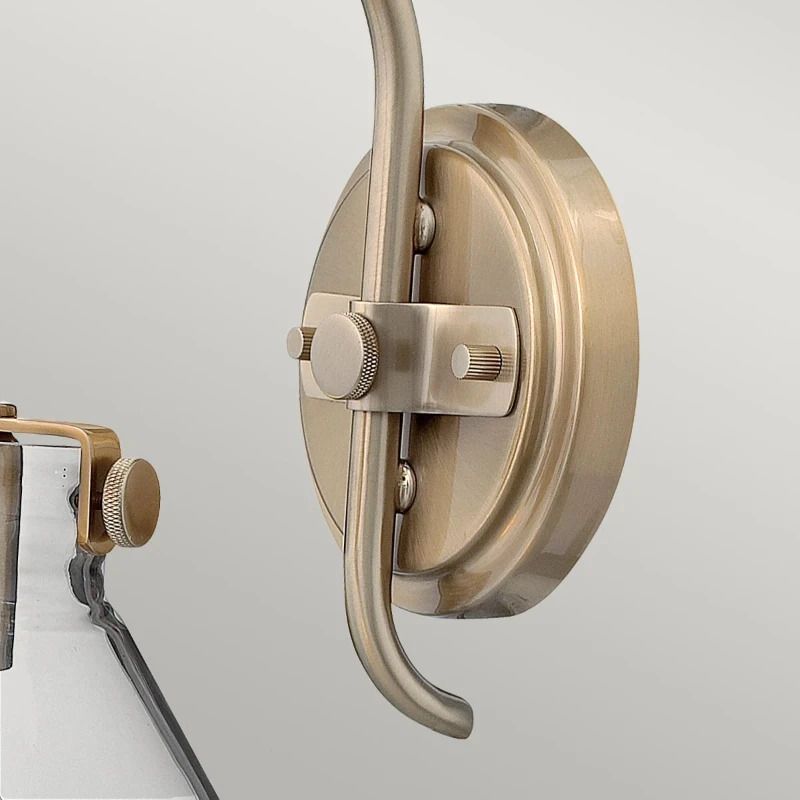 Hinkley LED Wandlamp Congress | 1X E27 Max 60W | Brushed Caramel