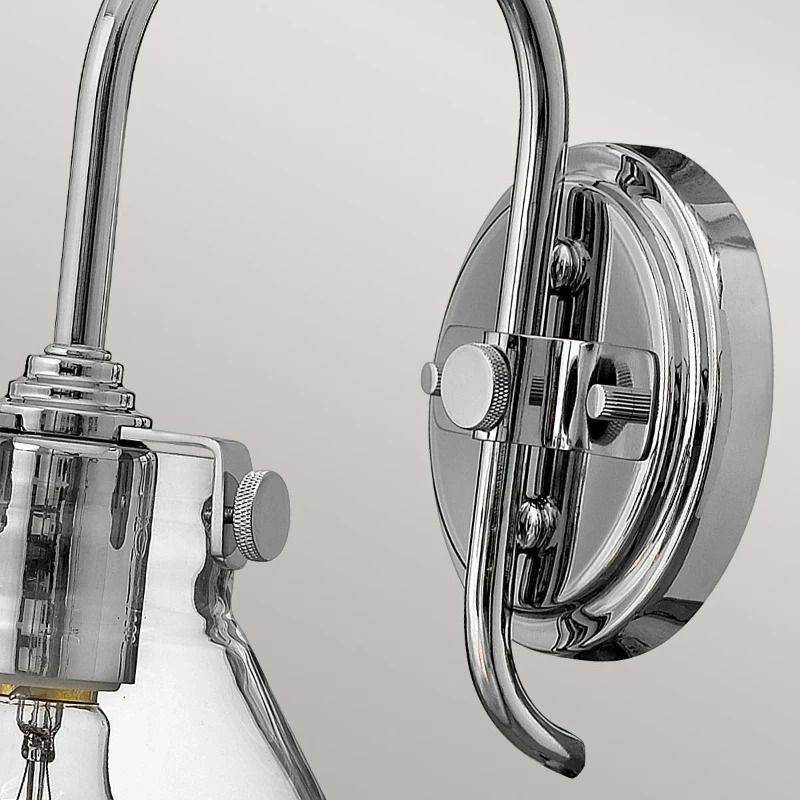 Hinkley LED Wandlamp Congress | 1X E27 Max 60W | Chrome
