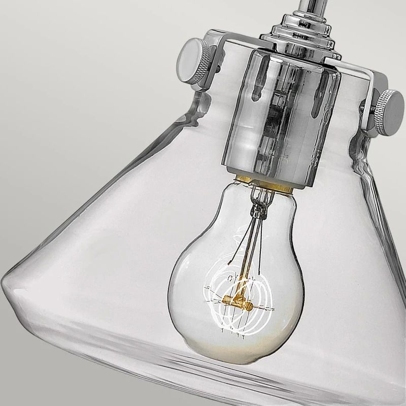 Hinkley LED Wandlamp Congress | 1X E27 Max 60W | Chrome
