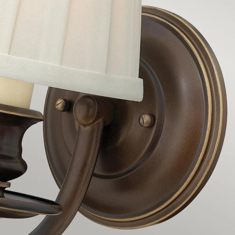 Hinkley LED Wandlamp Dunhill | 1X E14 Max 60W | Royal Bronze
