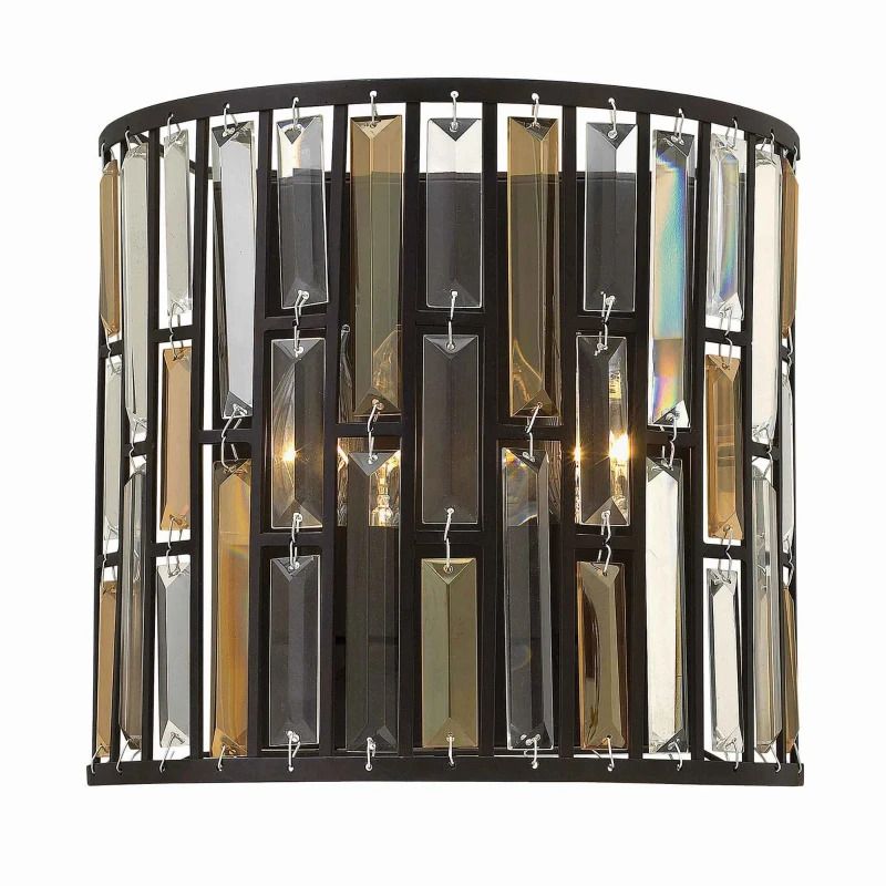 Hinkley LED Wandlamp Gemma | 2X E14 Max 60W | Vintage Bronze