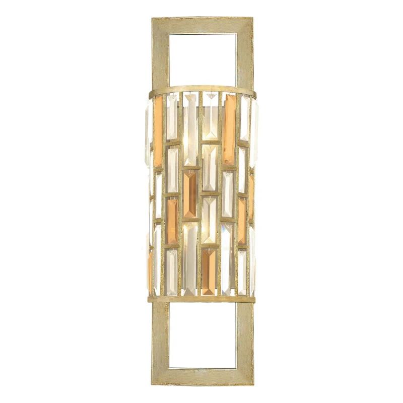Hinkley LED Wandlamp Gemma | 2X E14 Max 60W | Silver Leaf