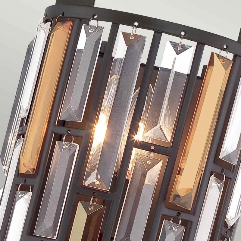 Hinkley LED Wandlamp Gemma | 2X E14 Max 60W | Vintage Bronze