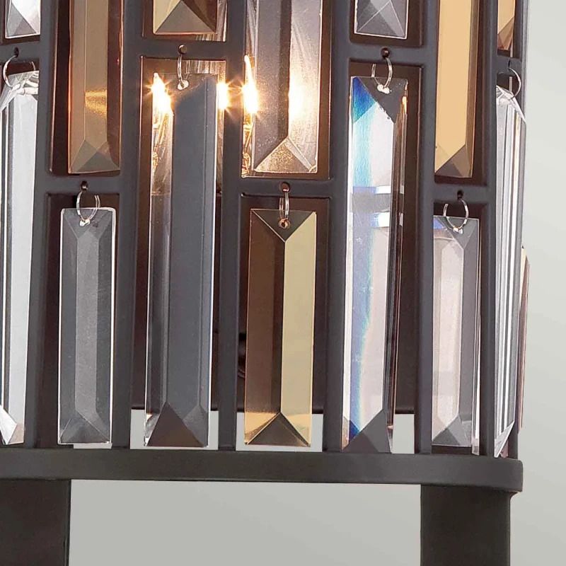 Hinkley LED Wandlamp Gemma | 2X E14 Max 60W | Vintage Bronze