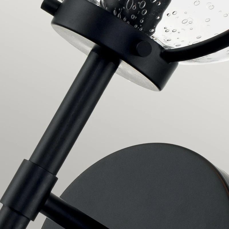 Hinkley LED Badkamerarmatuur Hollis | 1X E14 Max 40W | IP44 | Black