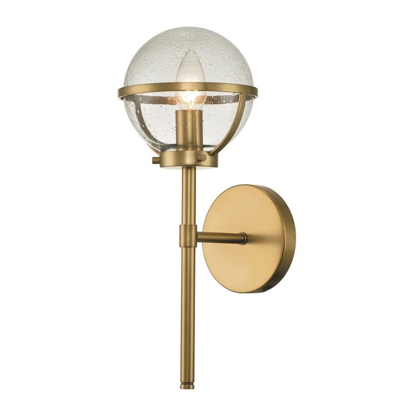 Hinkley LED Badkamerarmatuur Hollis | 1X E14 Max 40W | IP44 | Heritage Brass