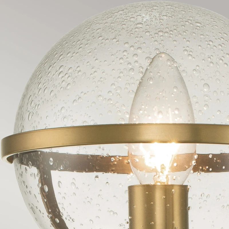 Hinkley LED Badkamerarmatuur Hollis | 1X E14 Max 40W | IP44 | Heritage Brass