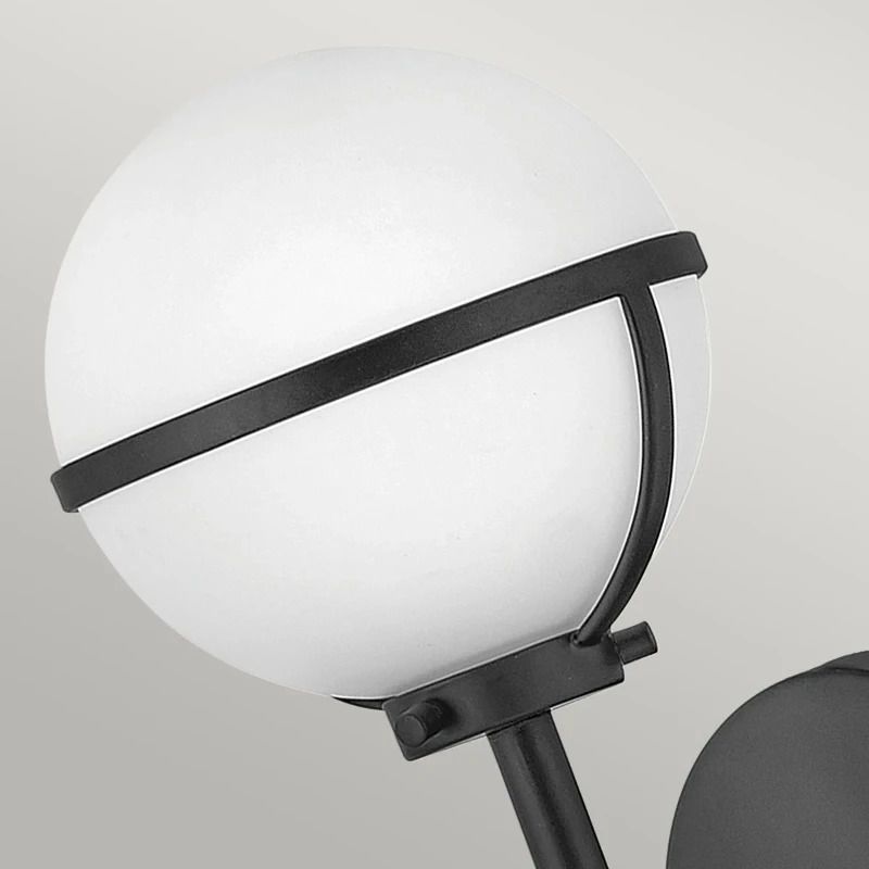 Hinkley LED Badkamerarmatuur Hollis | 1X E14 Max 40W | IP44 | Black