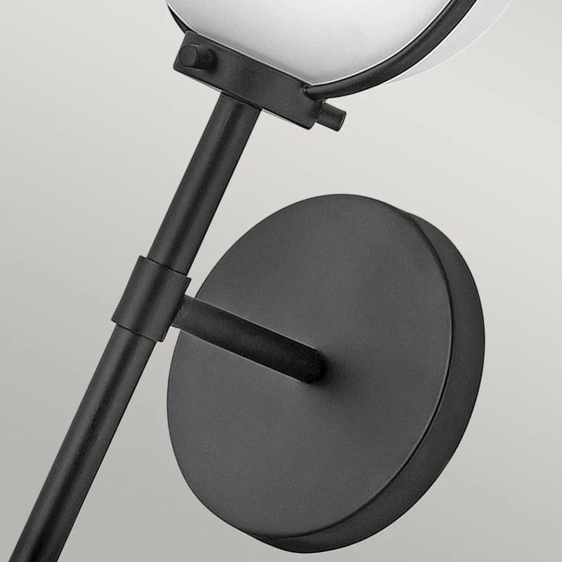 Hinkley LED Badkamerarmatuur Hollis | 1X E14 Max 40W | IP44 | Black