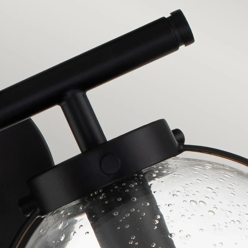 Hinkley LED Badkamerarmatuur Hollis | 2X E14 Max 40W | IP44 | Black
