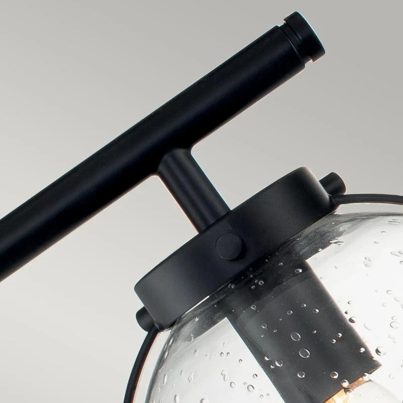 Hinkley LED Badkamerarmatuur Hollis | 3X E14 Max 40W | IP44 | Black