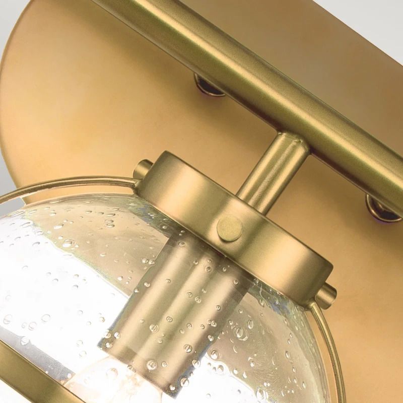 Hinkley LED Badkamerarmatuur Hollis | 3X E14 Max 40W | IP44 | Heritage Brass